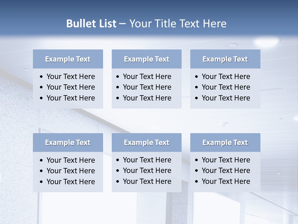 Wall Inside Banner PowerPoint Template