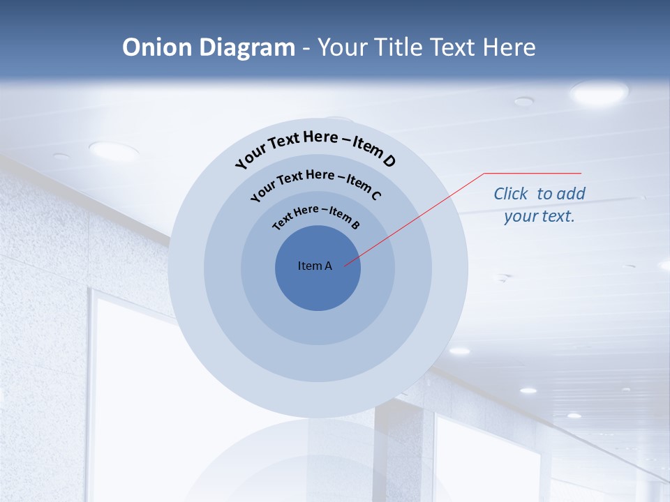 Wall Inside Banner PowerPoint Template