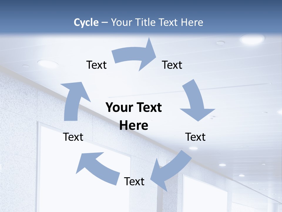 Wall Inside Banner PowerPoint Template