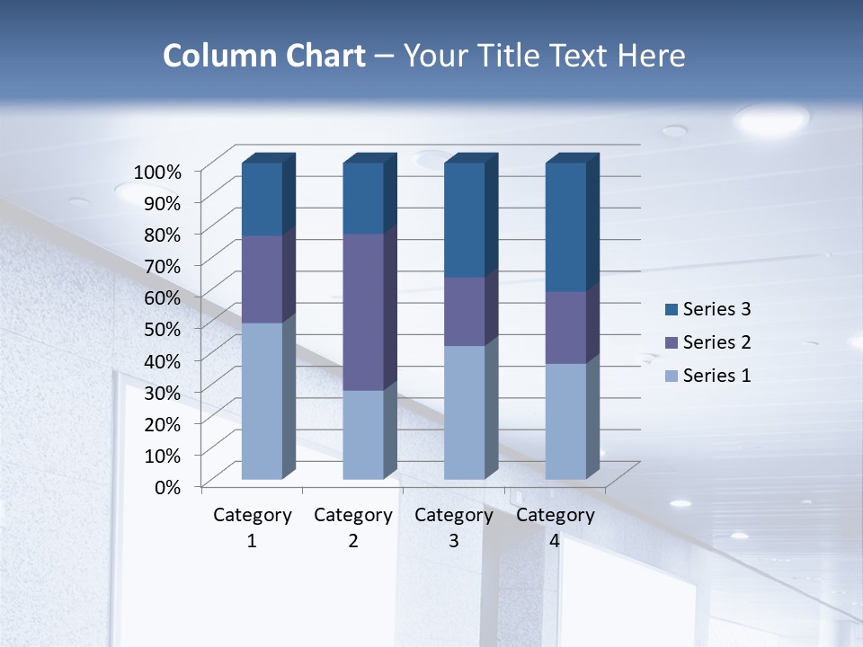 Wall Inside Banner PowerPoint Template
