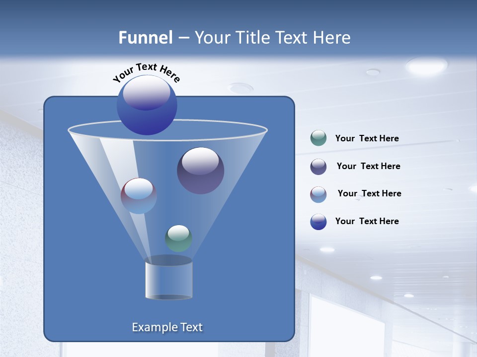 Wall Inside Banner PowerPoint Template