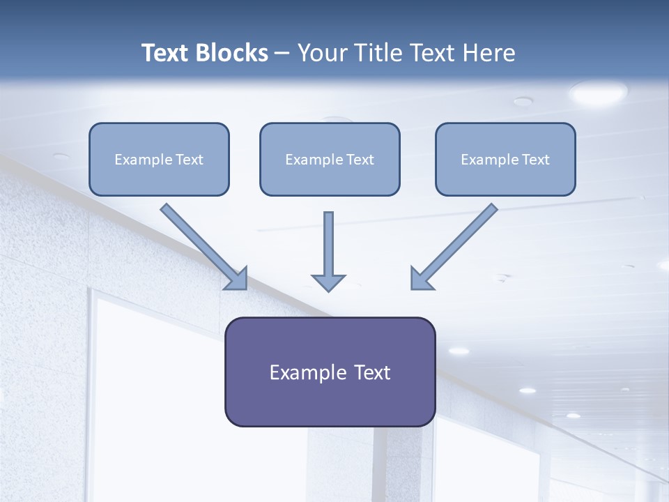 Wall Inside Banner PowerPoint Template