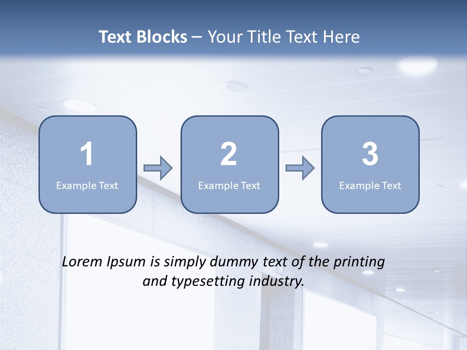 Wall Inside Banner PowerPoint Template