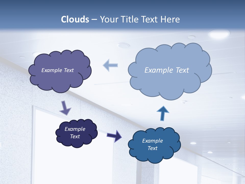 Wall Inside Banner PowerPoint Template