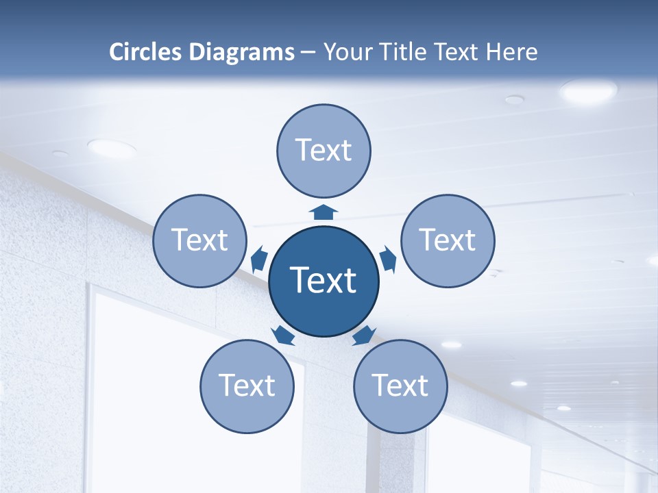 Wall Inside Banner PowerPoint Template