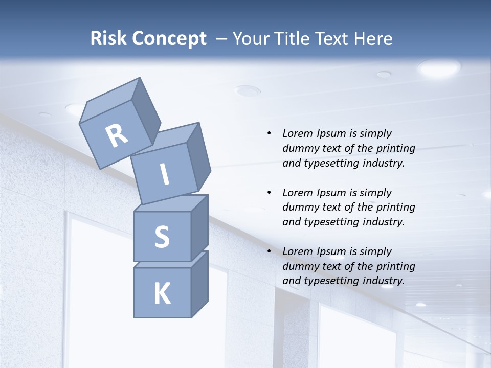 Wall Inside Banner PowerPoint Template