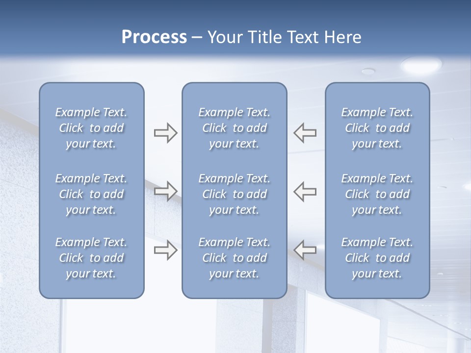 Wall Inside Banner PowerPoint Template