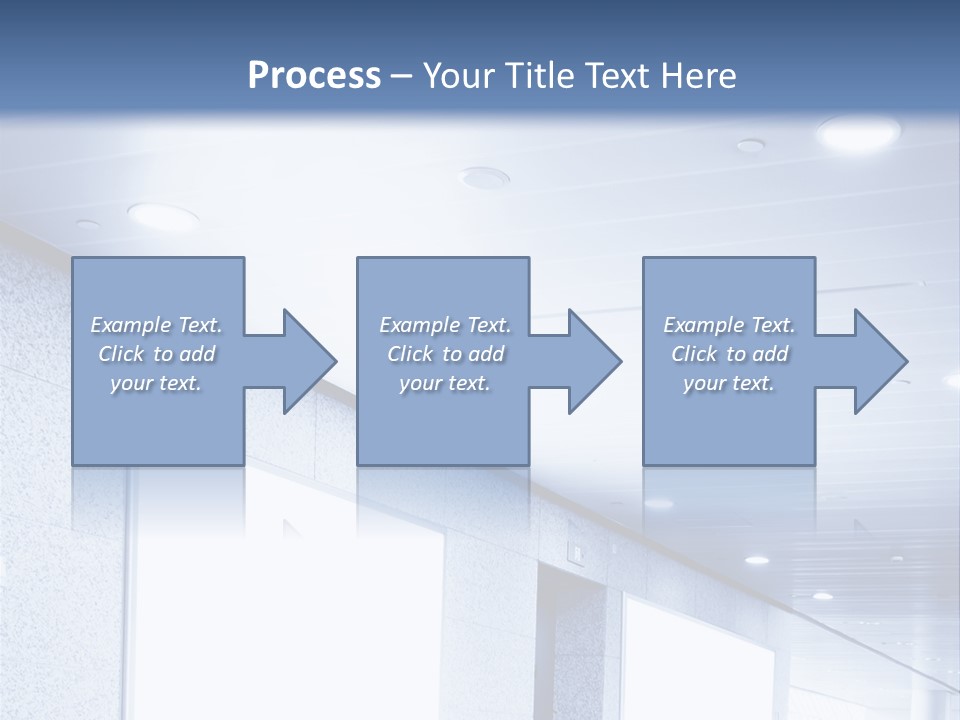 Wall Inside Banner PowerPoint Template