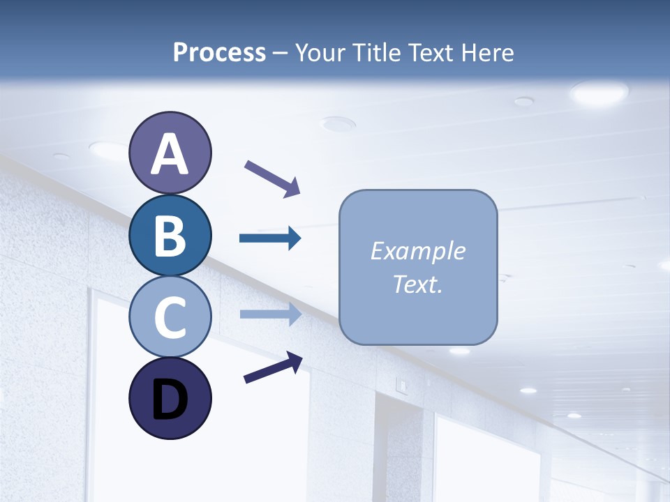 Wall Inside Banner PowerPoint Template
