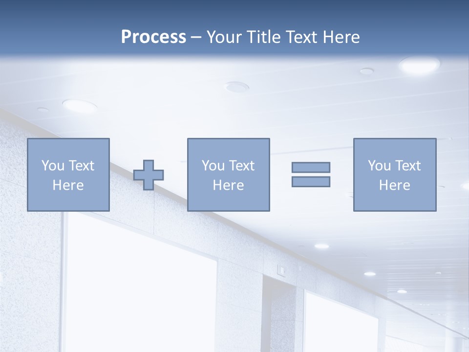 Wall Inside Banner PowerPoint Template