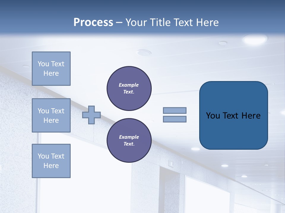 Wall Inside Banner PowerPoint Template