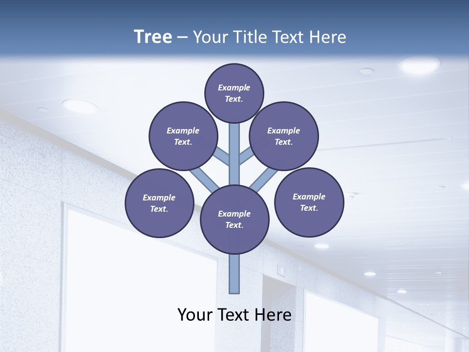 Wall Inside Banner PowerPoint Template
