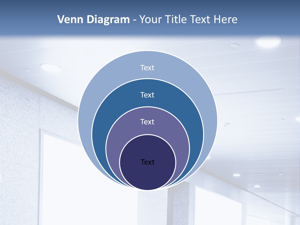 Wall Inside Banner PowerPoint Template
