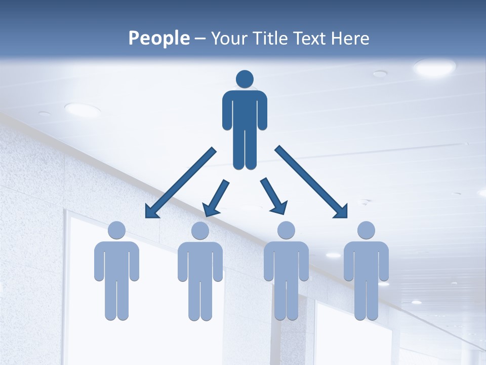 Wall Inside Banner PowerPoint Template