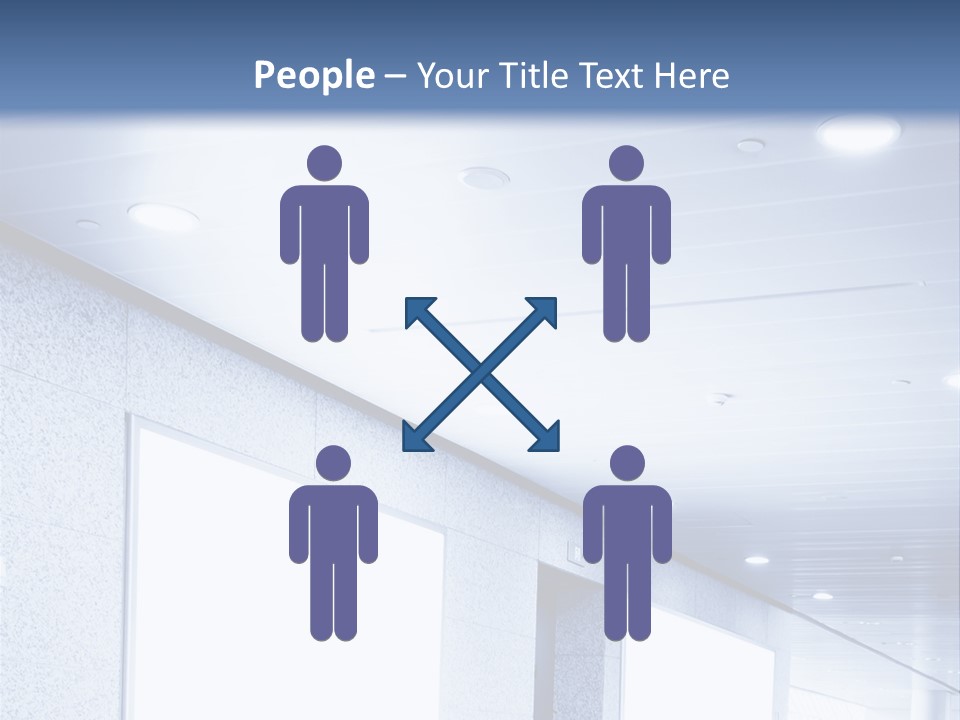 Wall Inside Banner PowerPoint Template