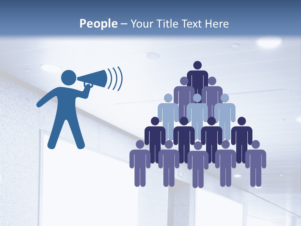 Wall Inside Banner PowerPoint Template