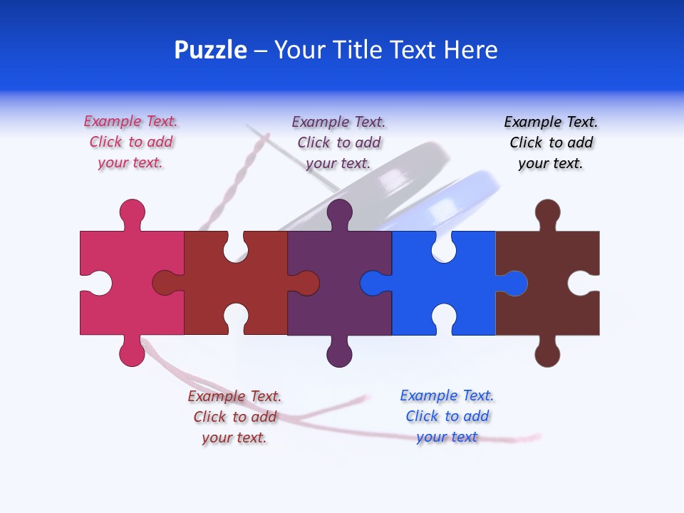 Cloth Bright Pattern PowerPoint Template