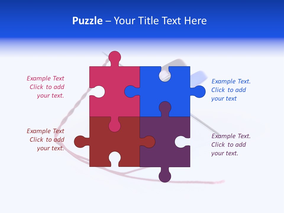 Cloth Bright Pattern PowerPoint Template