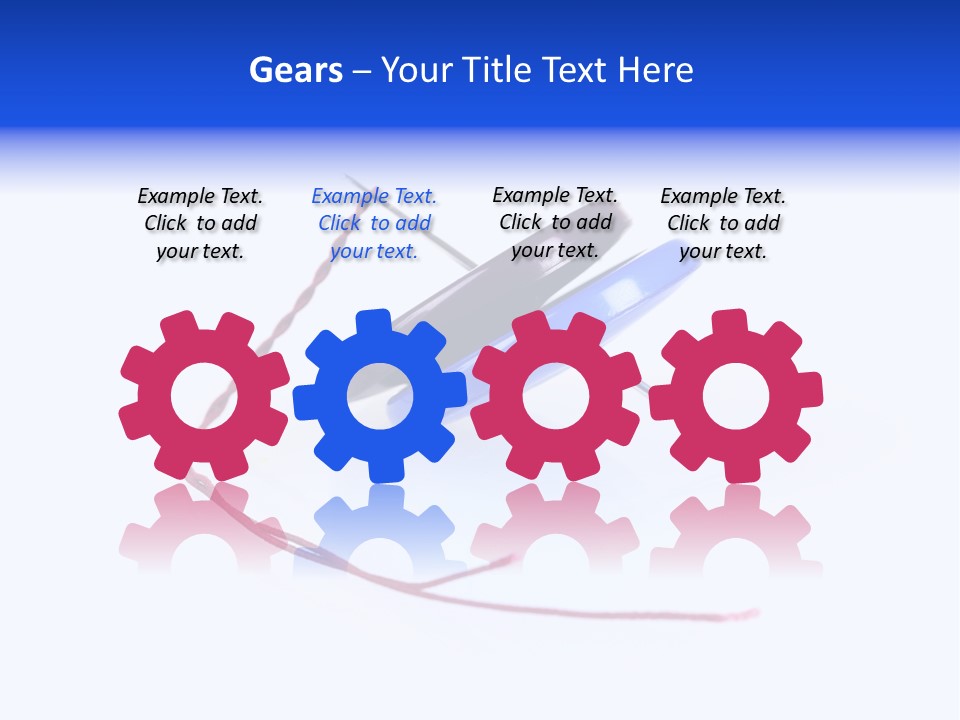 Cloth Bright Pattern PowerPoint Template