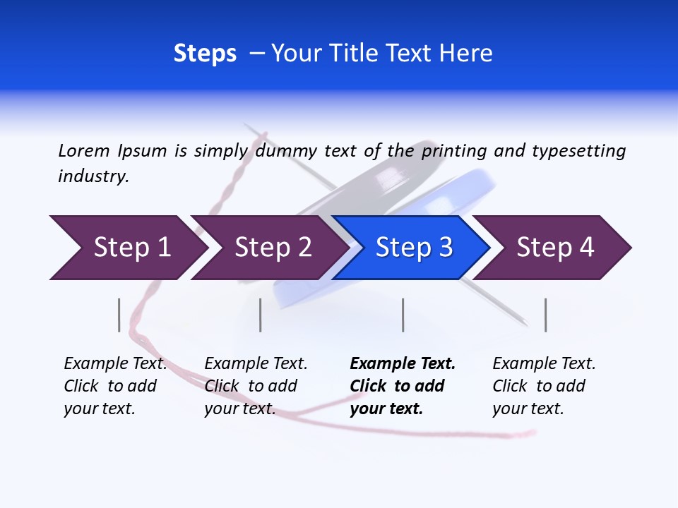 Cloth Bright Pattern PowerPoint Template