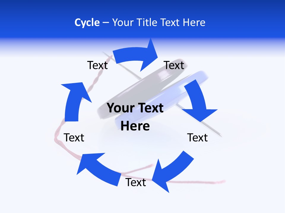 Cloth Bright Pattern PowerPoint Template