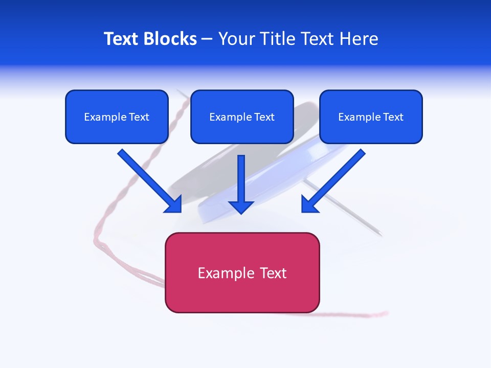 Cloth Bright Pattern PowerPoint Template