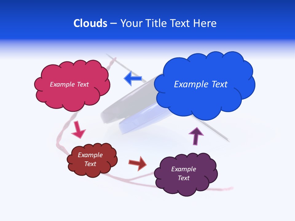 Cloth Bright Pattern PowerPoint Template