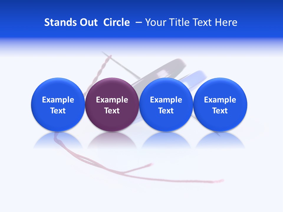 Cloth Bright Pattern PowerPoint Template