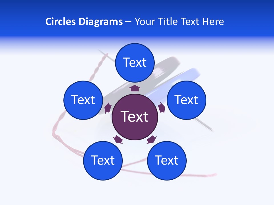 Cloth Bright Pattern PowerPoint Template