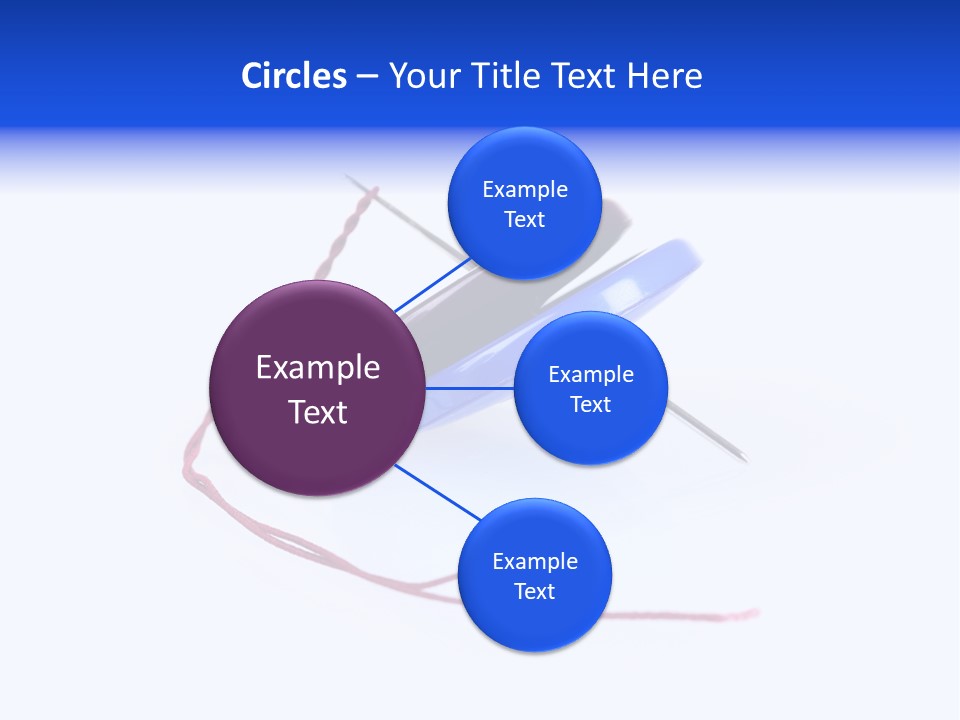 Cloth Bright Pattern PowerPoint Template