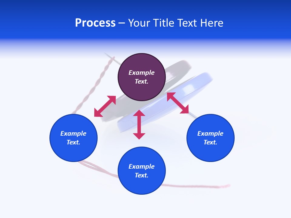 Cloth Bright Pattern PowerPoint Template