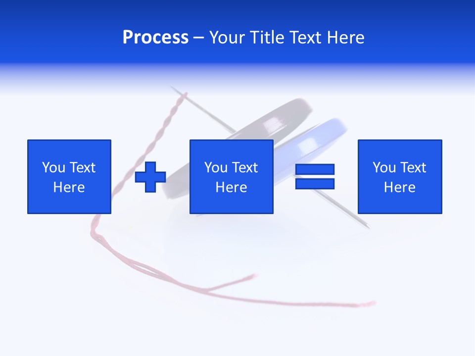 Cloth Bright Pattern PowerPoint Template