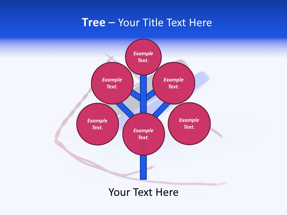 Cloth Bright Pattern PowerPoint Template