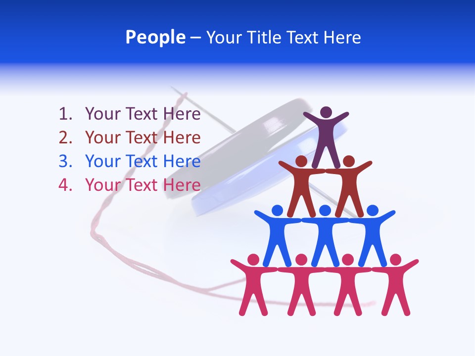 Cloth Bright Pattern PowerPoint Template