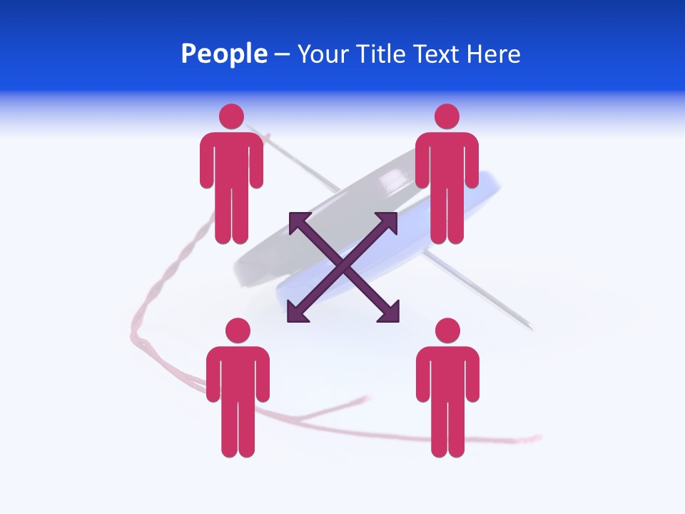 Cloth Bright Pattern PowerPoint Template