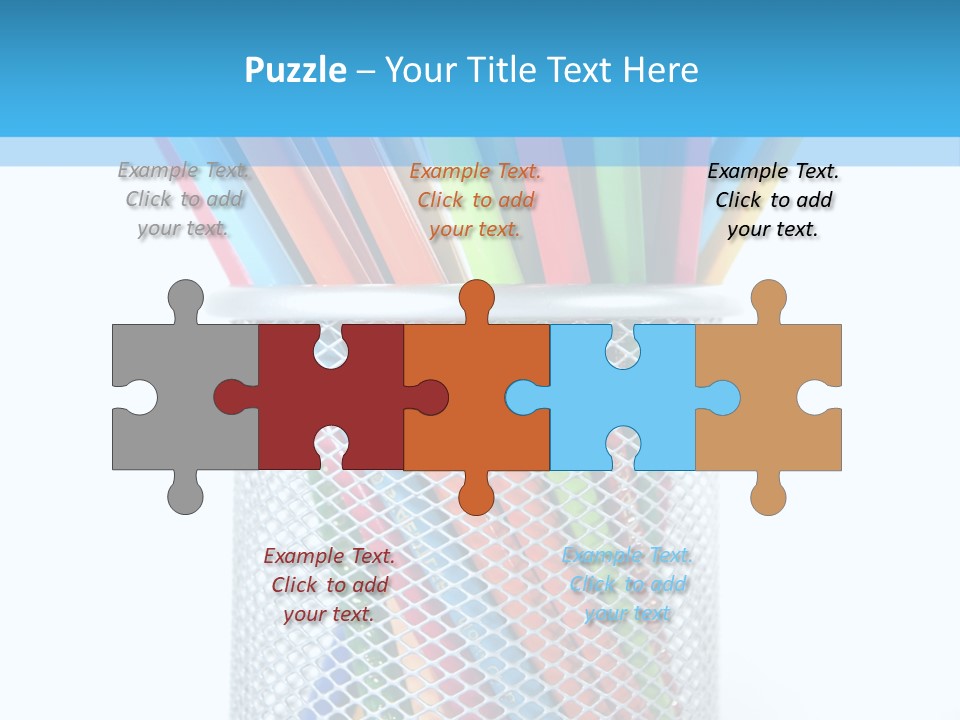 Pink Rainbow School PowerPoint Template