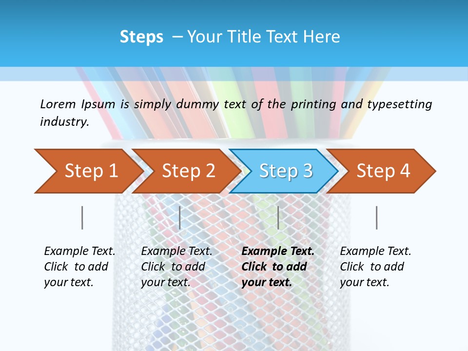 Pink Rainbow School PowerPoint Template