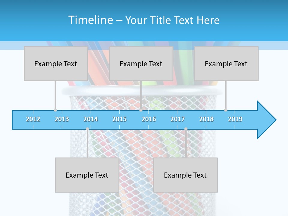 Pink Rainbow School PowerPoint Template