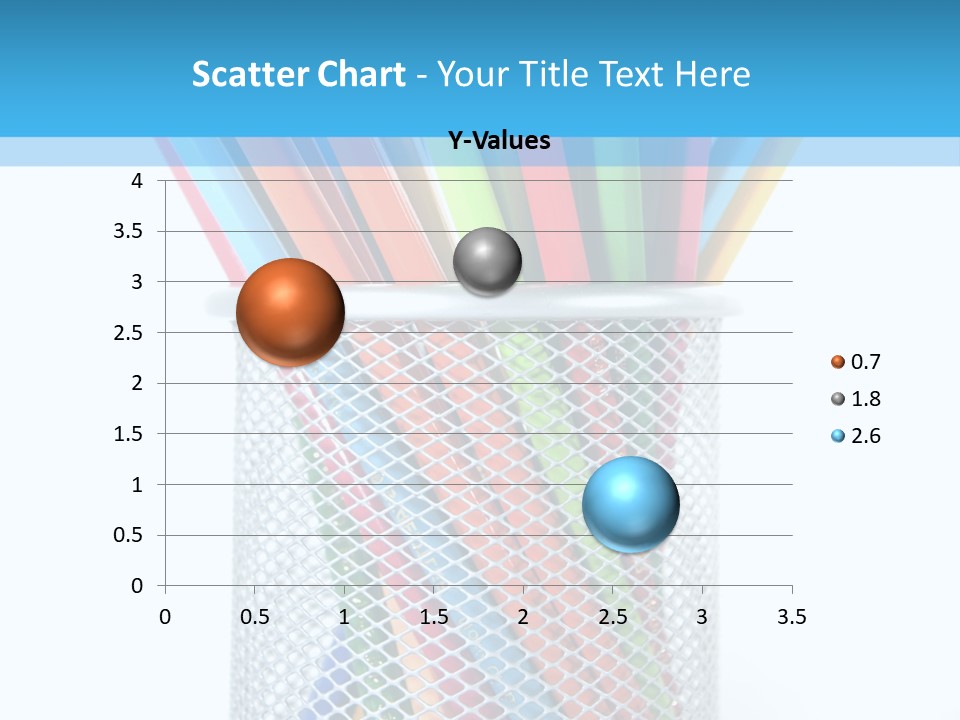 Pink Rainbow School PowerPoint Template