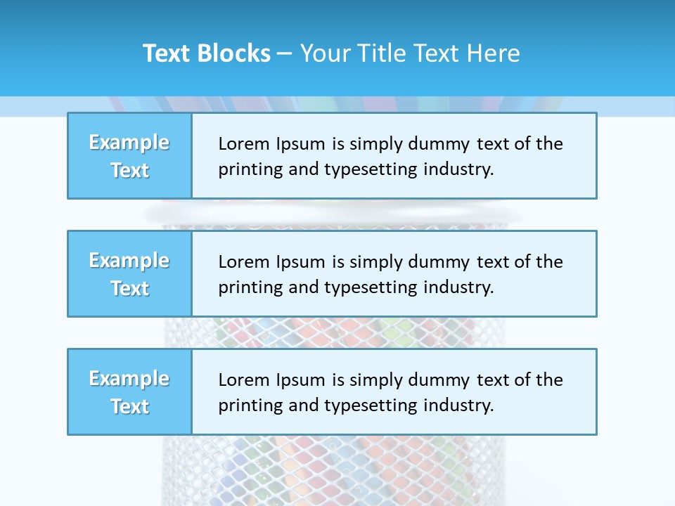 Pink Rainbow School PowerPoint Template