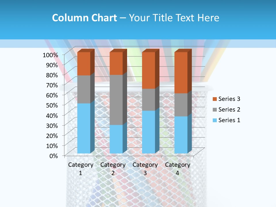Pink Rainbow School PowerPoint Template