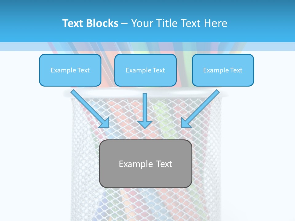 Pink Rainbow School PowerPoint Template