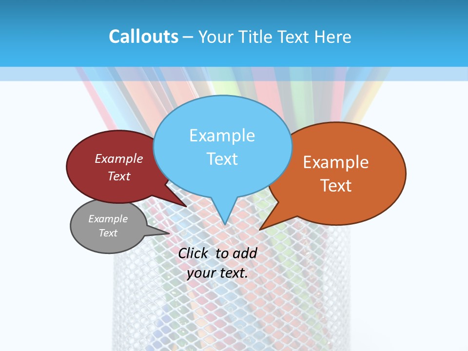 Pink Rainbow School PowerPoint Template