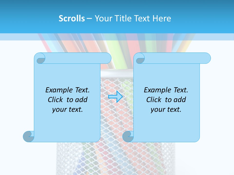Pink Rainbow School PowerPoint Template