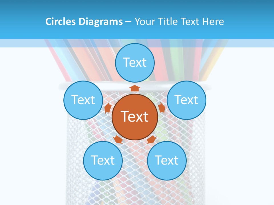 Pink Rainbow School PowerPoint Template