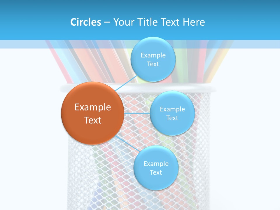 Pink Rainbow School PowerPoint Template