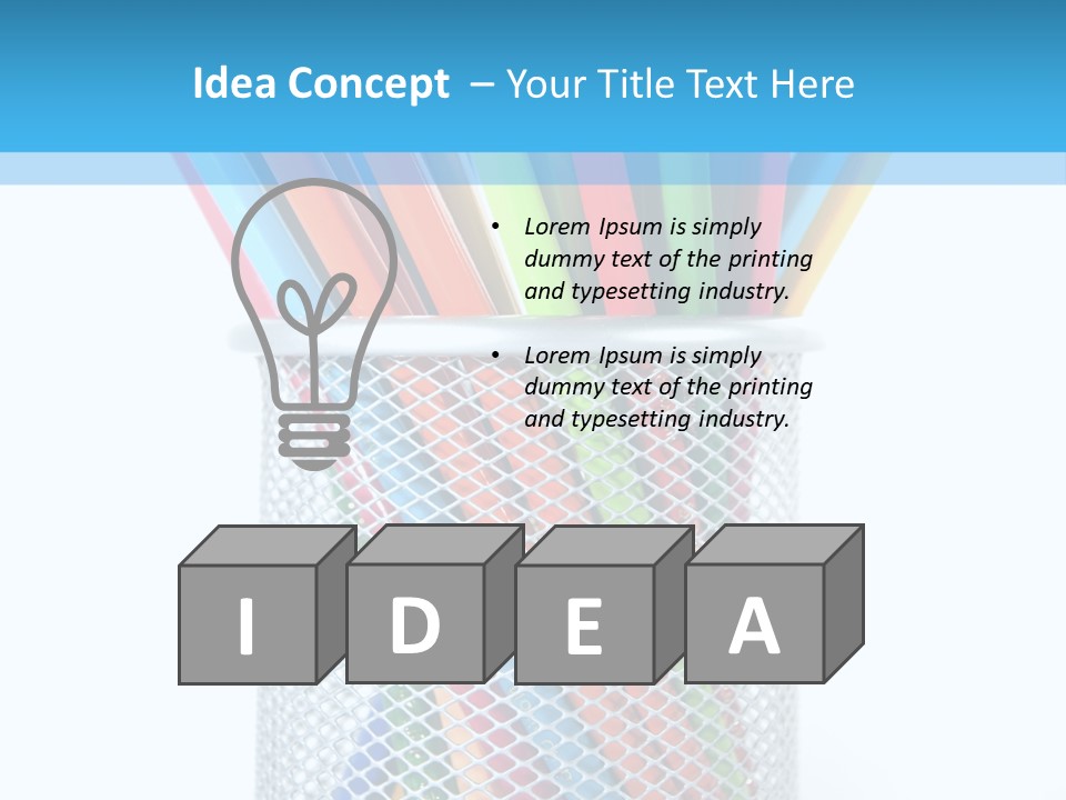 Pink Rainbow School PowerPoint Template