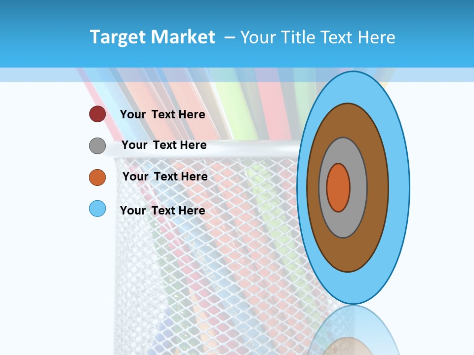 Pink Rainbow School PowerPoint Template