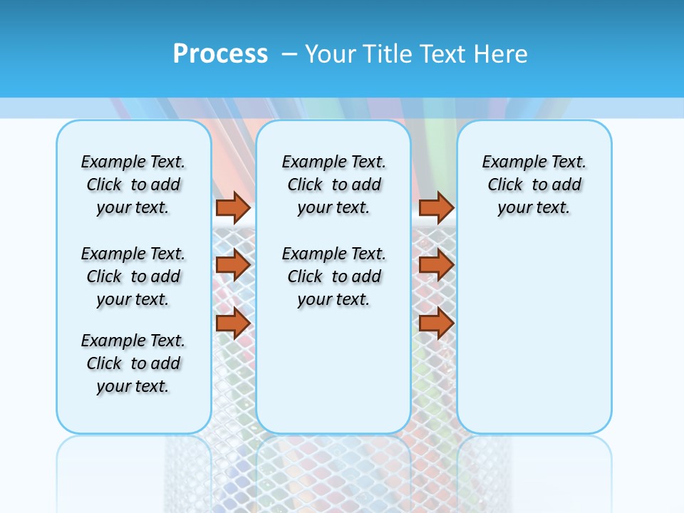Pink Rainbow School PowerPoint Template