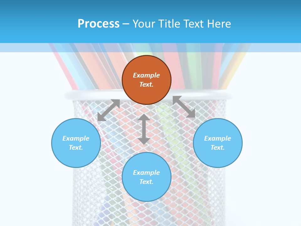 Pink Rainbow School PowerPoint Template